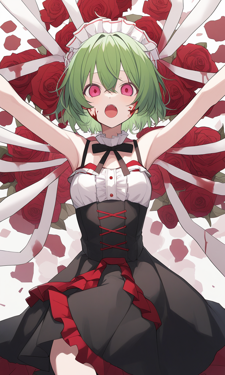 AI Art: 「Bloody Mary」 - Gumi by @速い青猿様 | PixAI