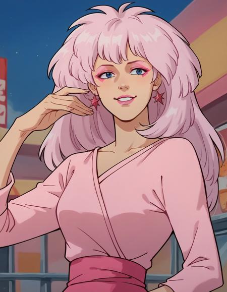 AI Art Model: Jem (80s Cartoon) Character (Jem and the Holograms) | PixAI