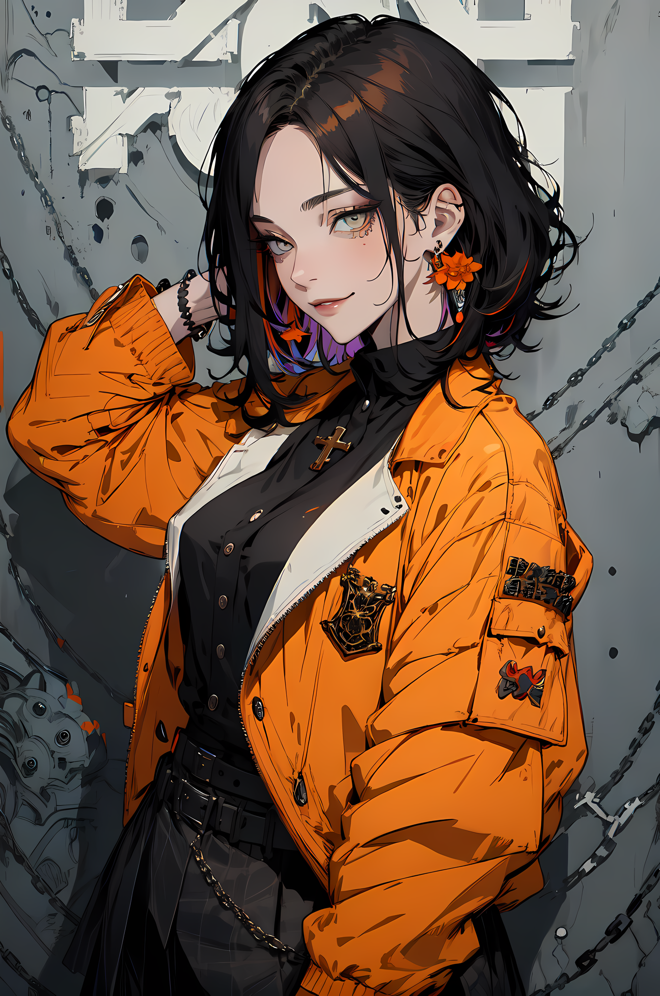 AI Art: Bad girl by @♧Yama♧ | PixAI