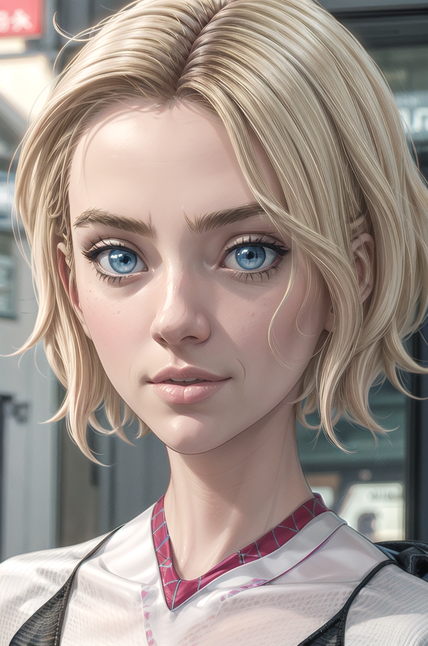 AI Art: Gwen stacy by @Mohan Verma | PixAI