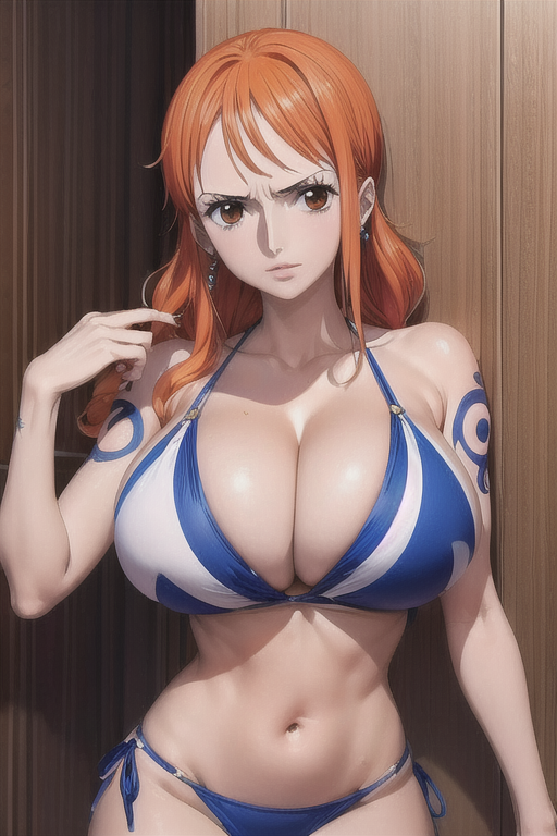 AI Art: n-nami!?😳 by @vemyy