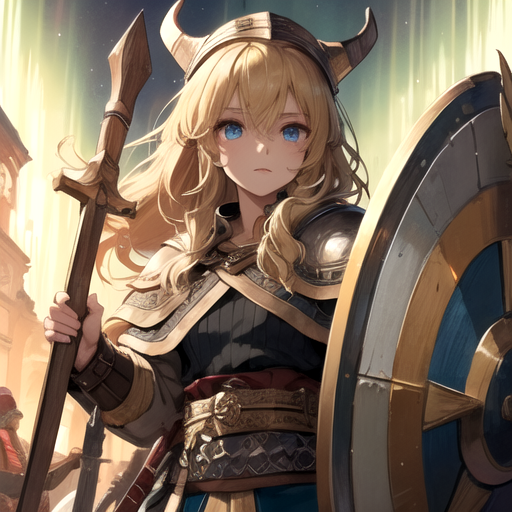 arc viking animé