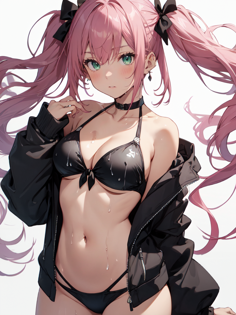 AI Art: Black Bikini by @Al | PixAI