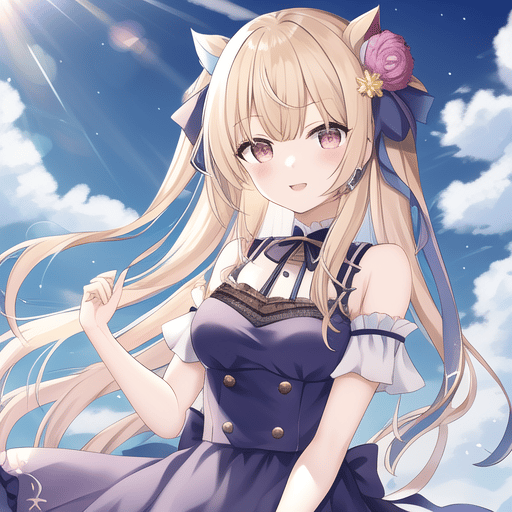 AI Art: 金髪美少女 by @user-1574836667948071683 | PixAI