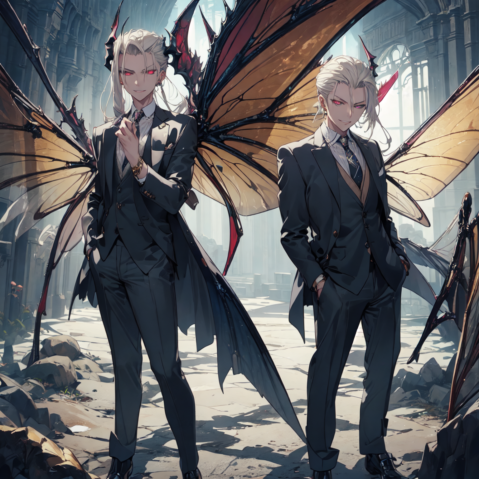 AI Art: succubus in suits DnD by @Rico#8687 | PixAI