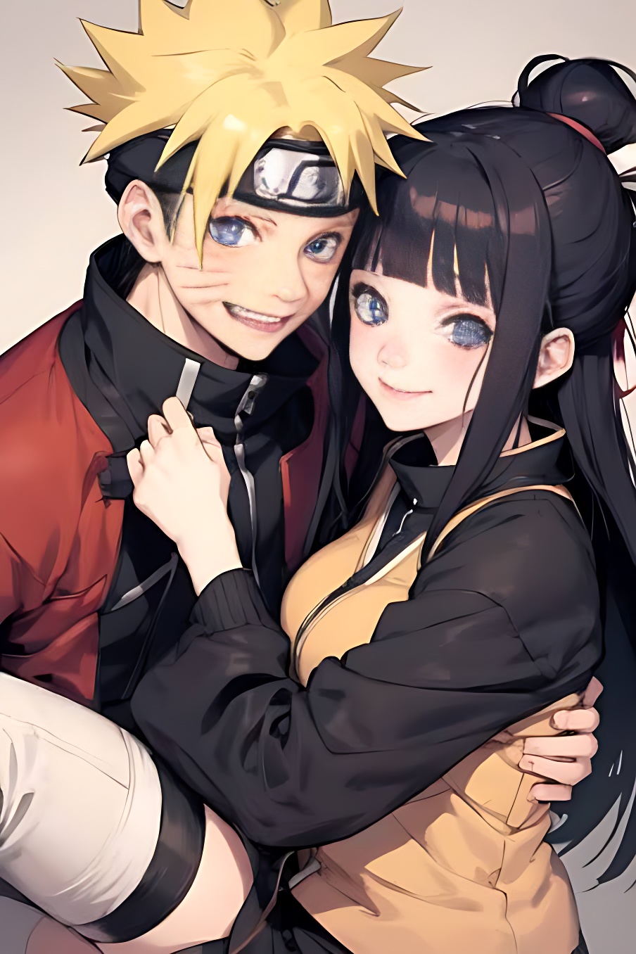 Arte AI: Naruto and hinata por @Dipon Ghosh | PixAI