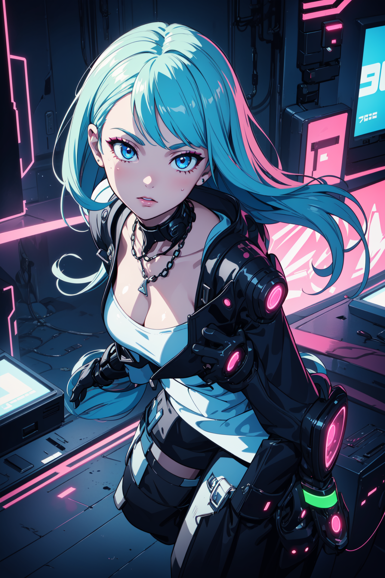 cyberpunk girl  Cyberpunk anime, Anime, Cyberpunk girl