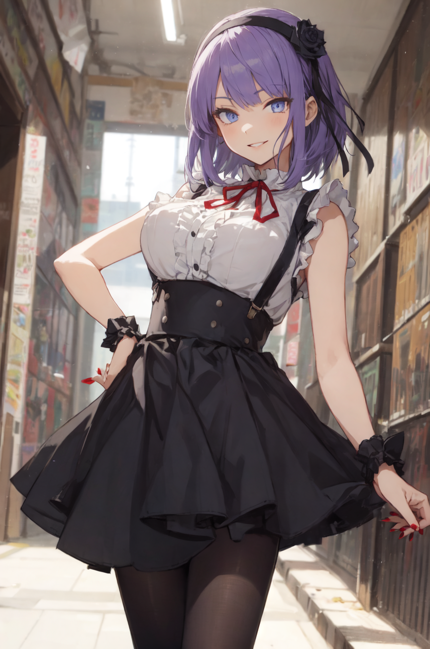 AI Art: Hotaru Shidare⠀[Dagashi Kashi] by @紳士 | PixAI