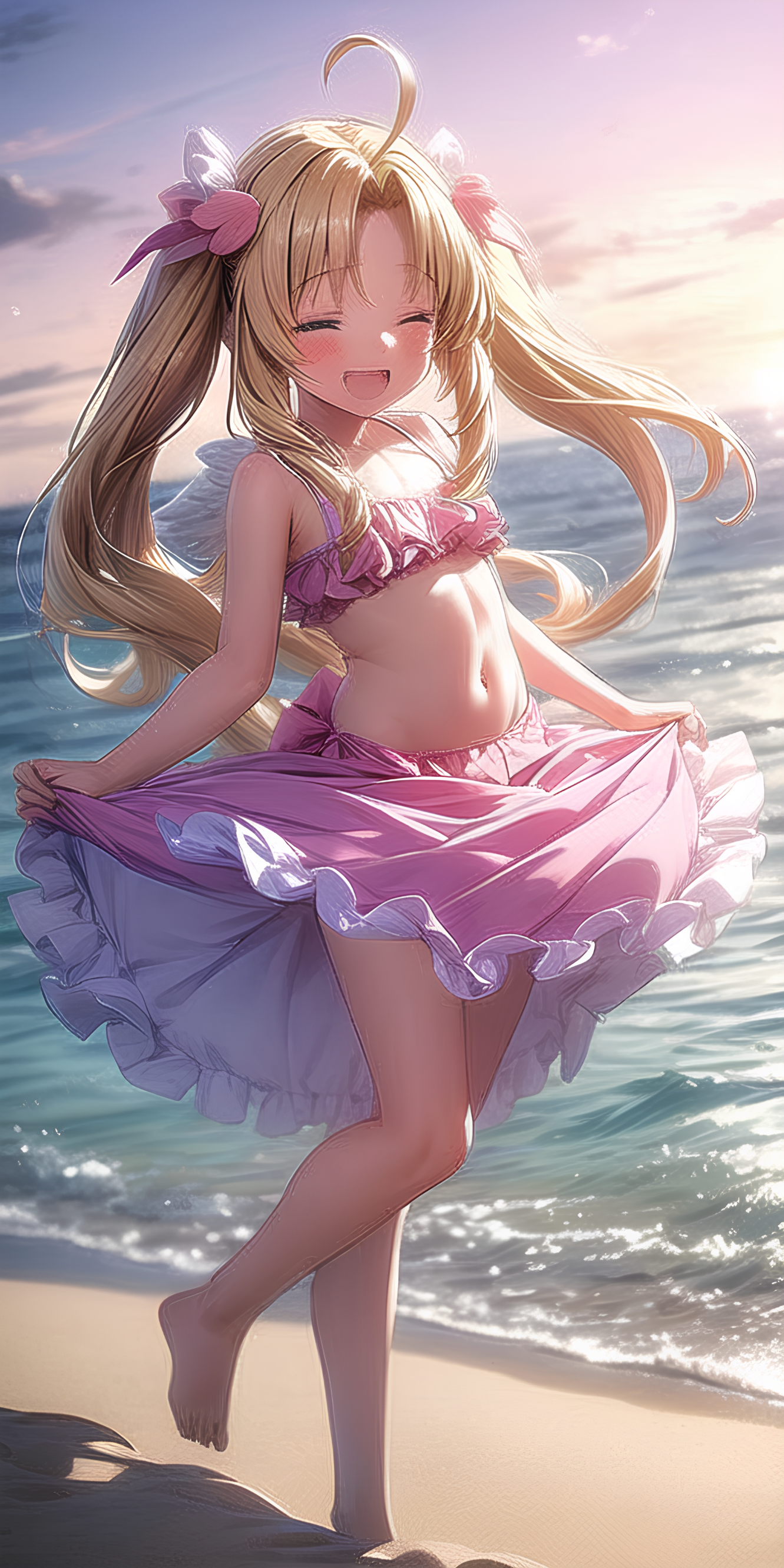 Cute anime swimsuit deals