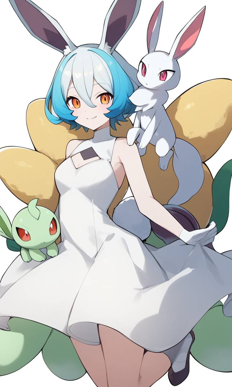 AI Art: Gardevoir & Lopunny: A Playful Fusion of Two Beloved Pokemon by  @BrightNinjaJr. | PixAI