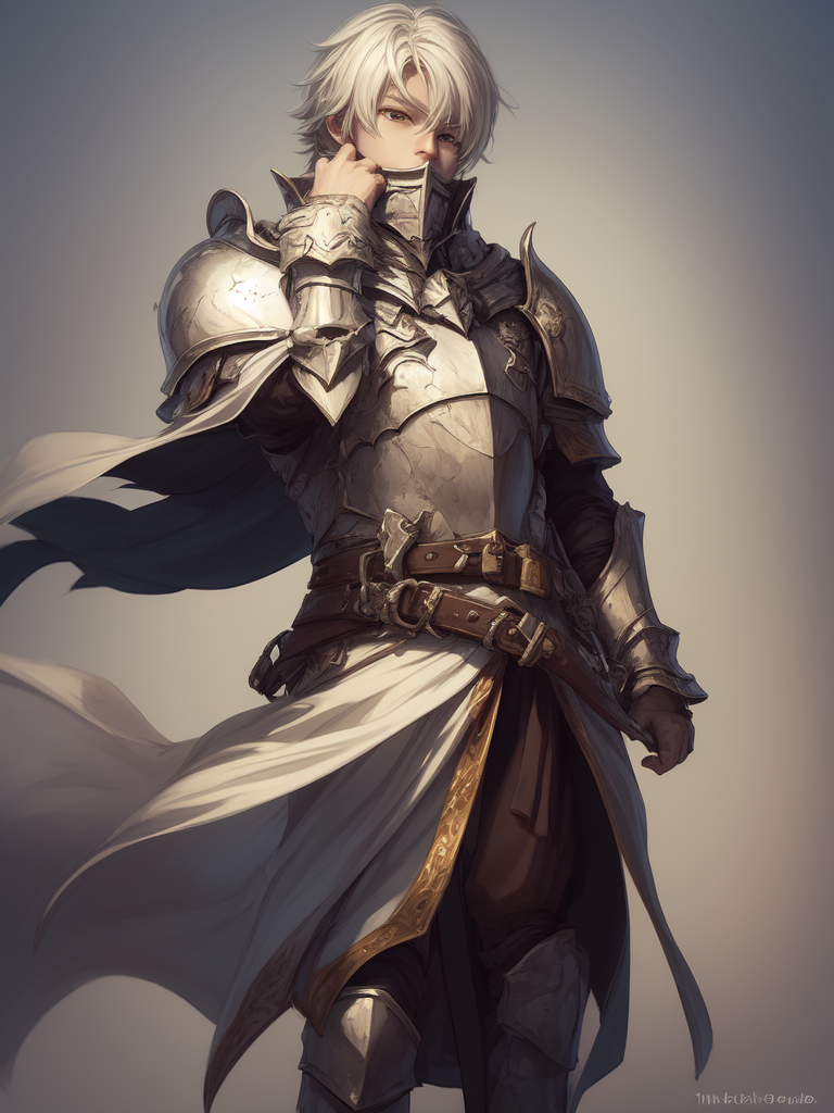 AI Art LoRA Model: Hero Knight Armor