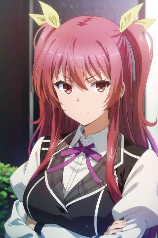 AIイラストLoRA: Stella Vermillion - Rakudai Kishi no Kyabaruyi 