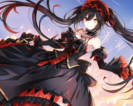 AI Art LoRA Model: Tokisaki Kurumi(date a live) v1.5