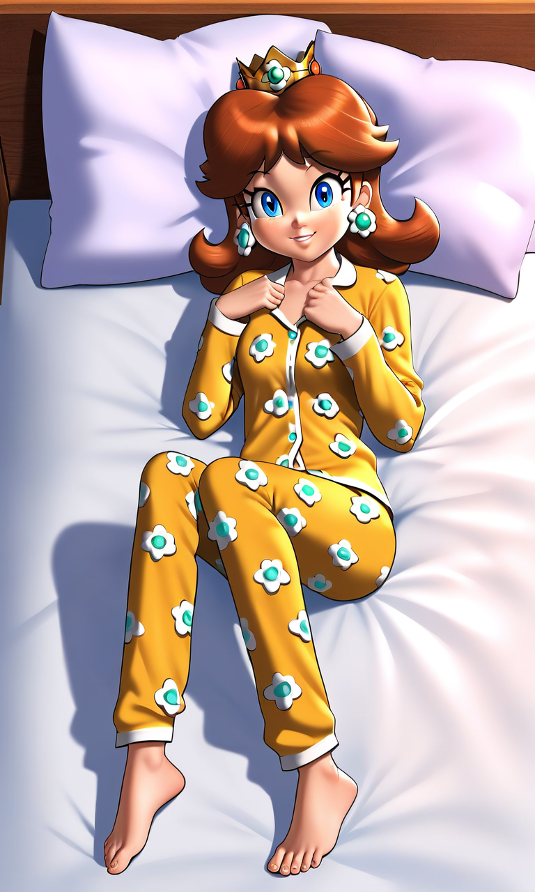Princess daisy pajamas sales