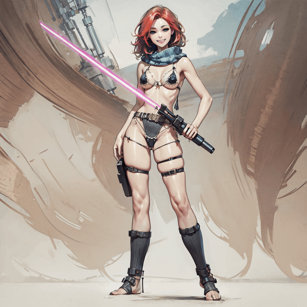 AI Art: Mara Jade [Star Wars] stage 6 by @Mc | PixAI