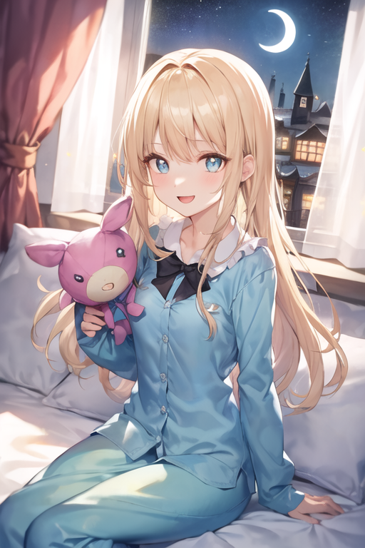 Cute Anime Hairstyle (Blonde)