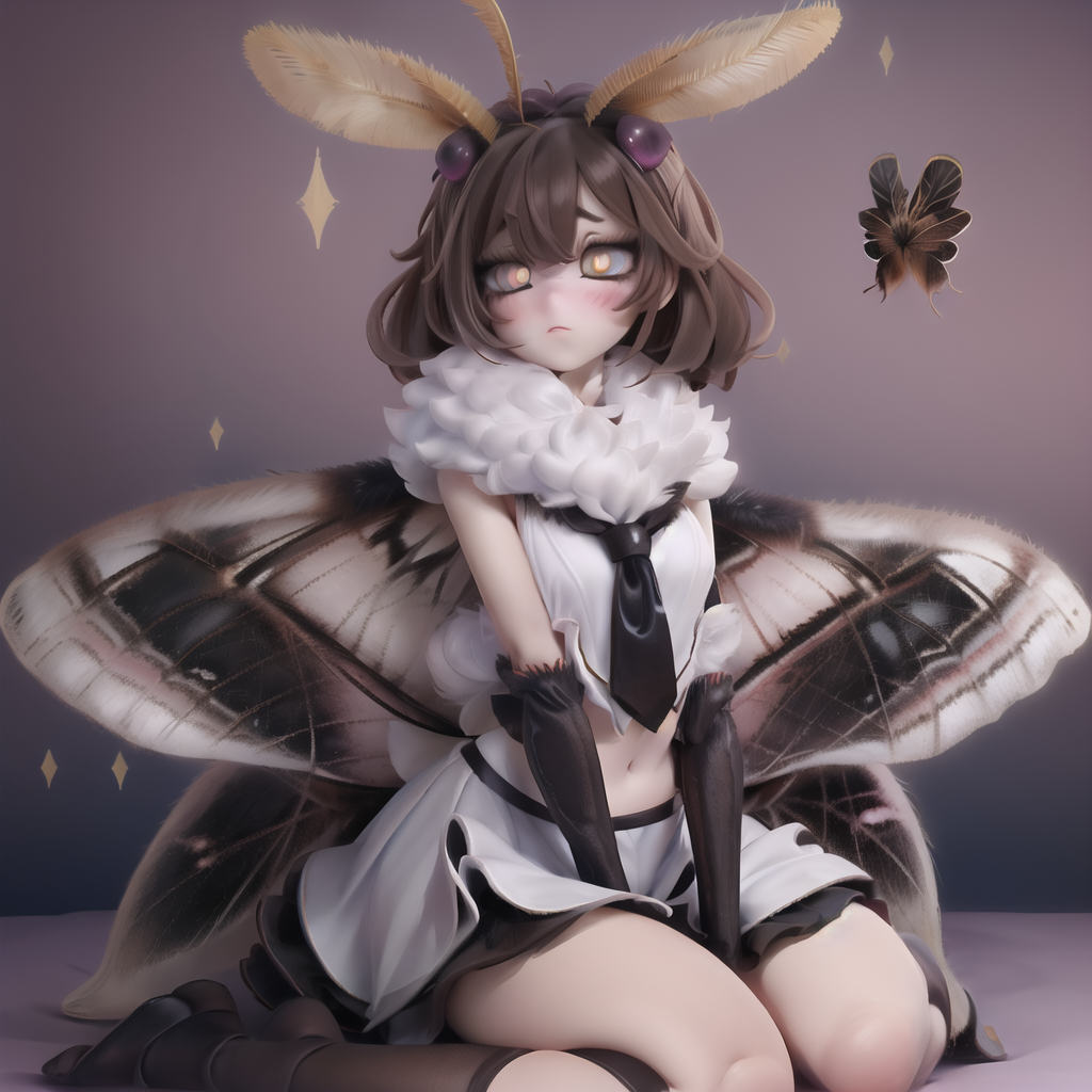 AI Art: moth doll by @warhols | PixAI