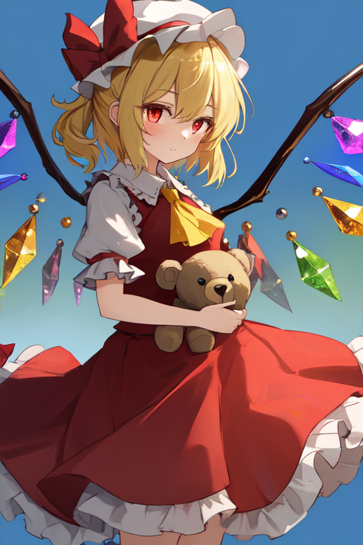 AI Art: 「東方」 - フランドール・スカーレット by @美しい紅忍者くん | PixAI