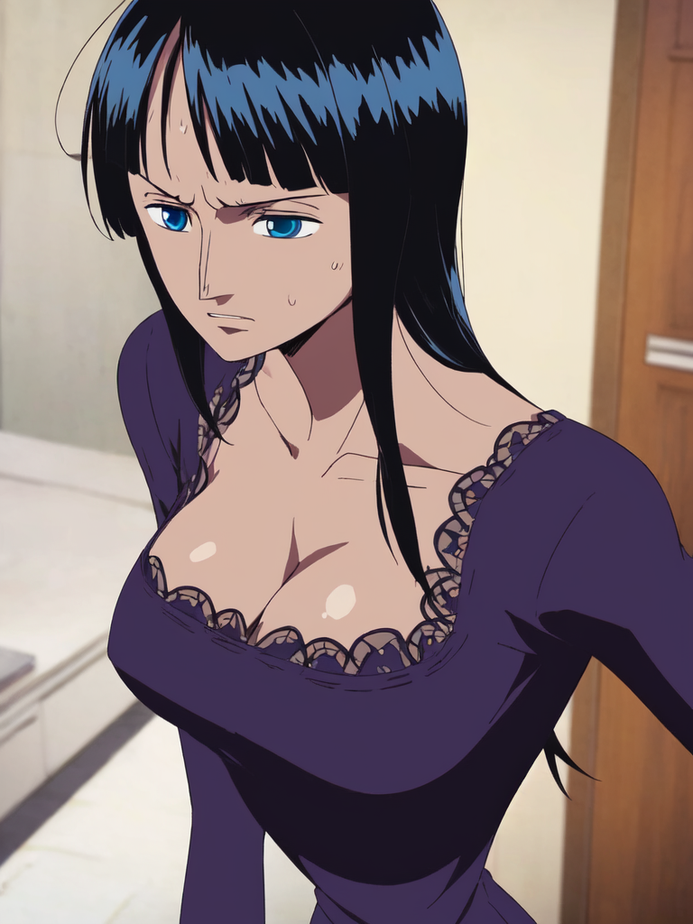 AI Art LoRA Model: Nico Robin Thriller Bark Outfits | PixAI