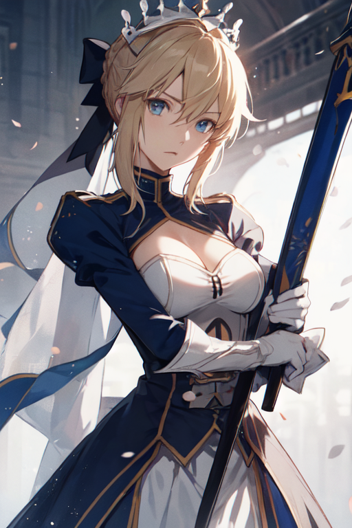 Ai Art Artoria Pendragon Lancer By Rhongomyniad Pixai