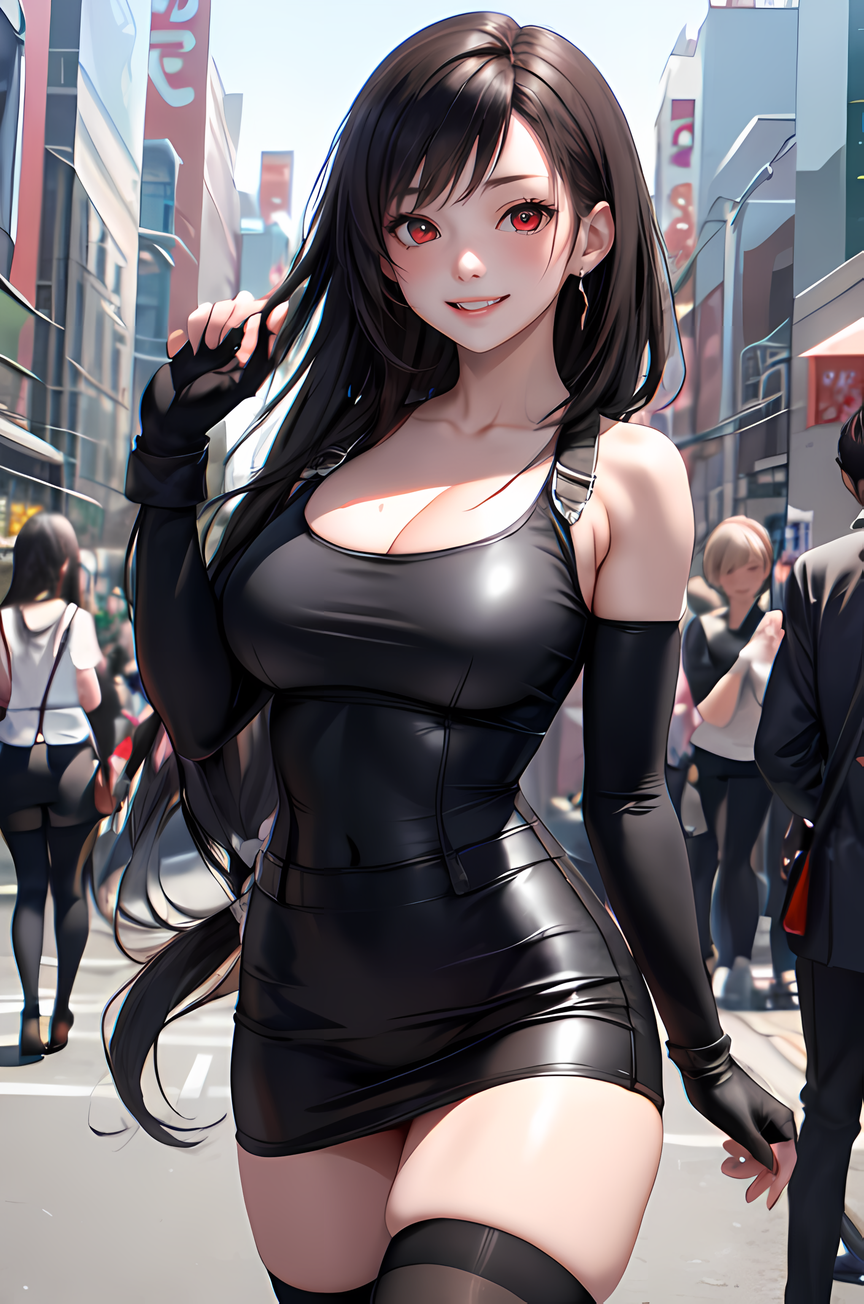 AI Art: Tifa Lockhart by @shitanx | PixAI