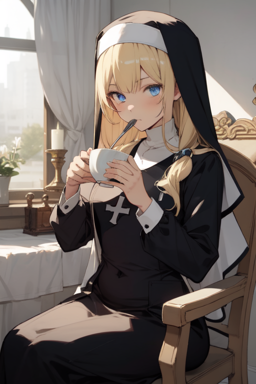 Tea time, cute, girl, time, anime, manga, cup, tea, HD wallpaper