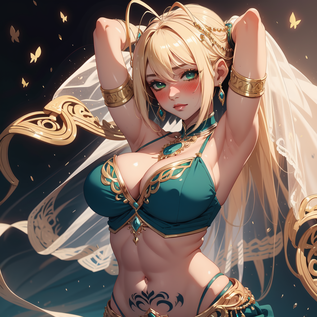 AI Art: Lumen Belly Dancer by @Keito Kurayami | PixAI