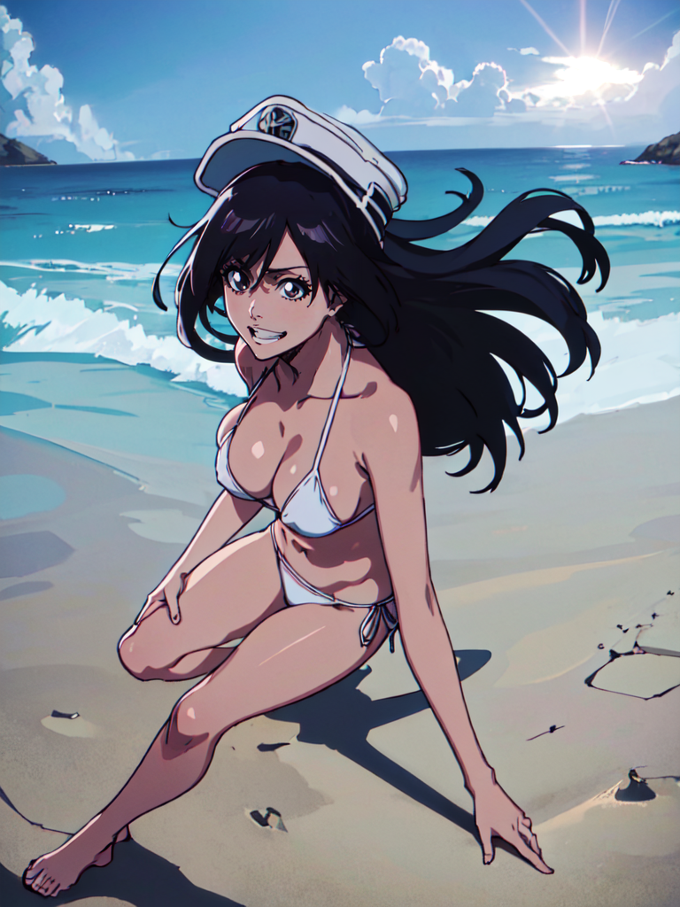 AI Art: Bambietta Basterbine in Bikini (Bleach) by @Tinkinator | PixAI