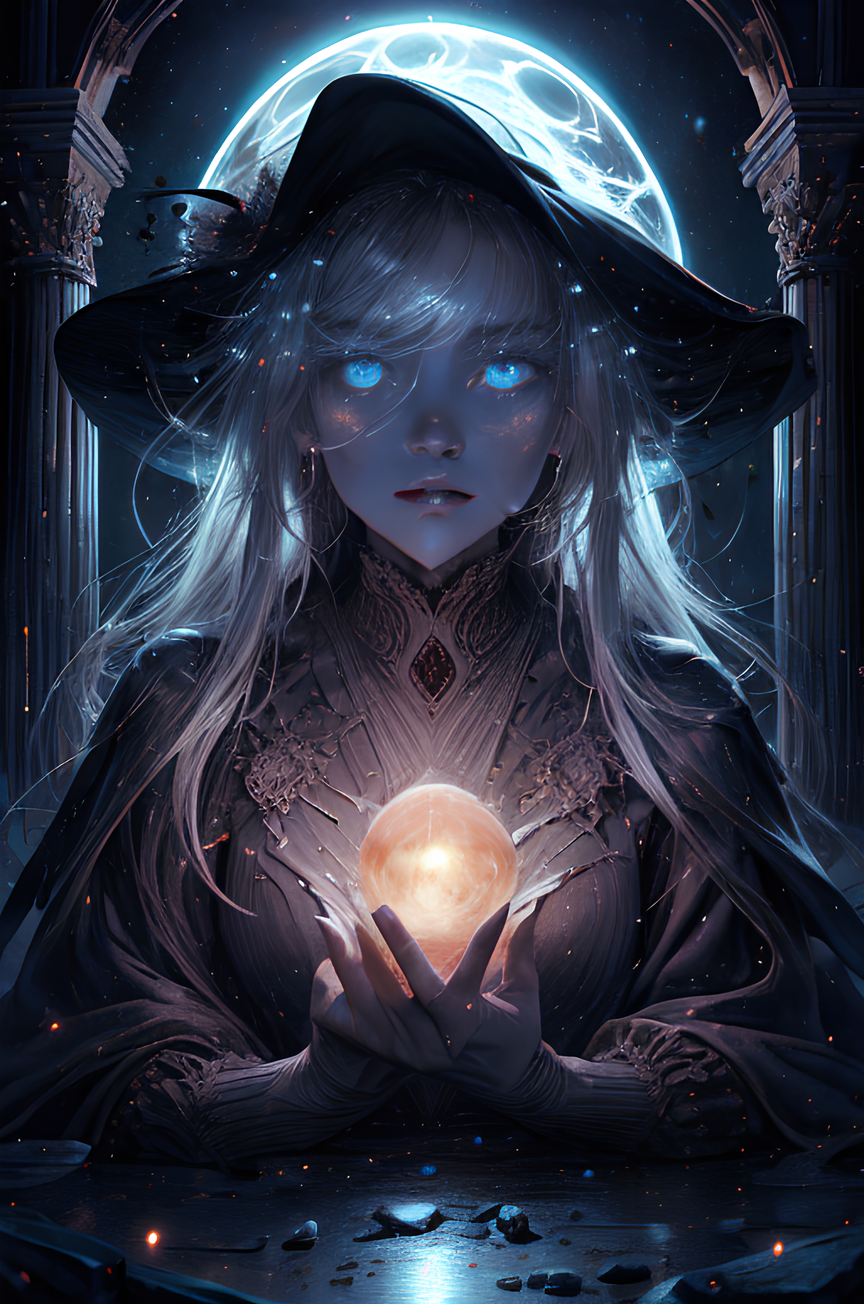 Blue Eyes Ranni the Witch Big Hat HD Elden Ring Wallpapers