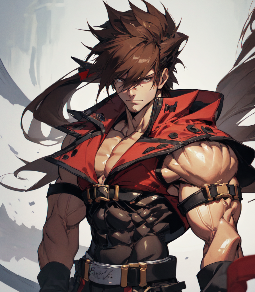 AI Art: Sol Badguy (Guilty Gear) by @Gintoki9 無料で無修正のアート | PixAI