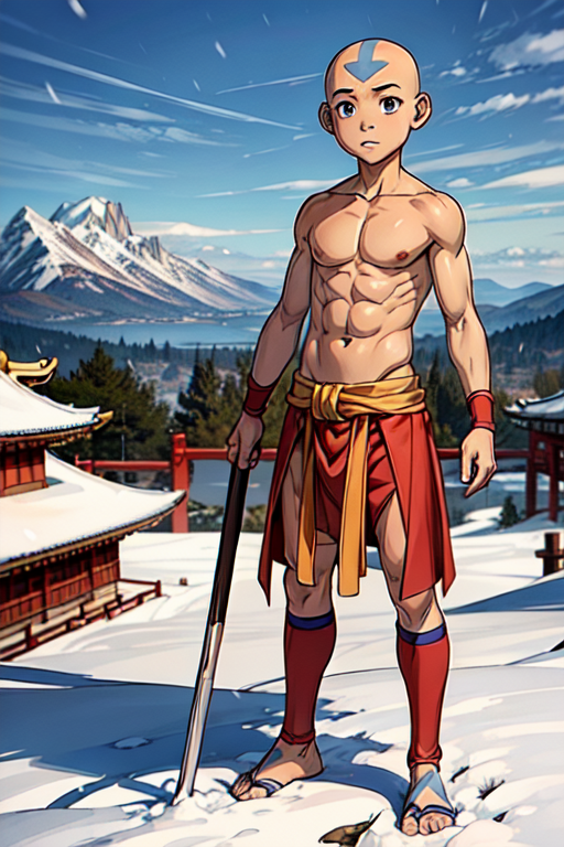 AI Art Aang by SmaiL PixAI