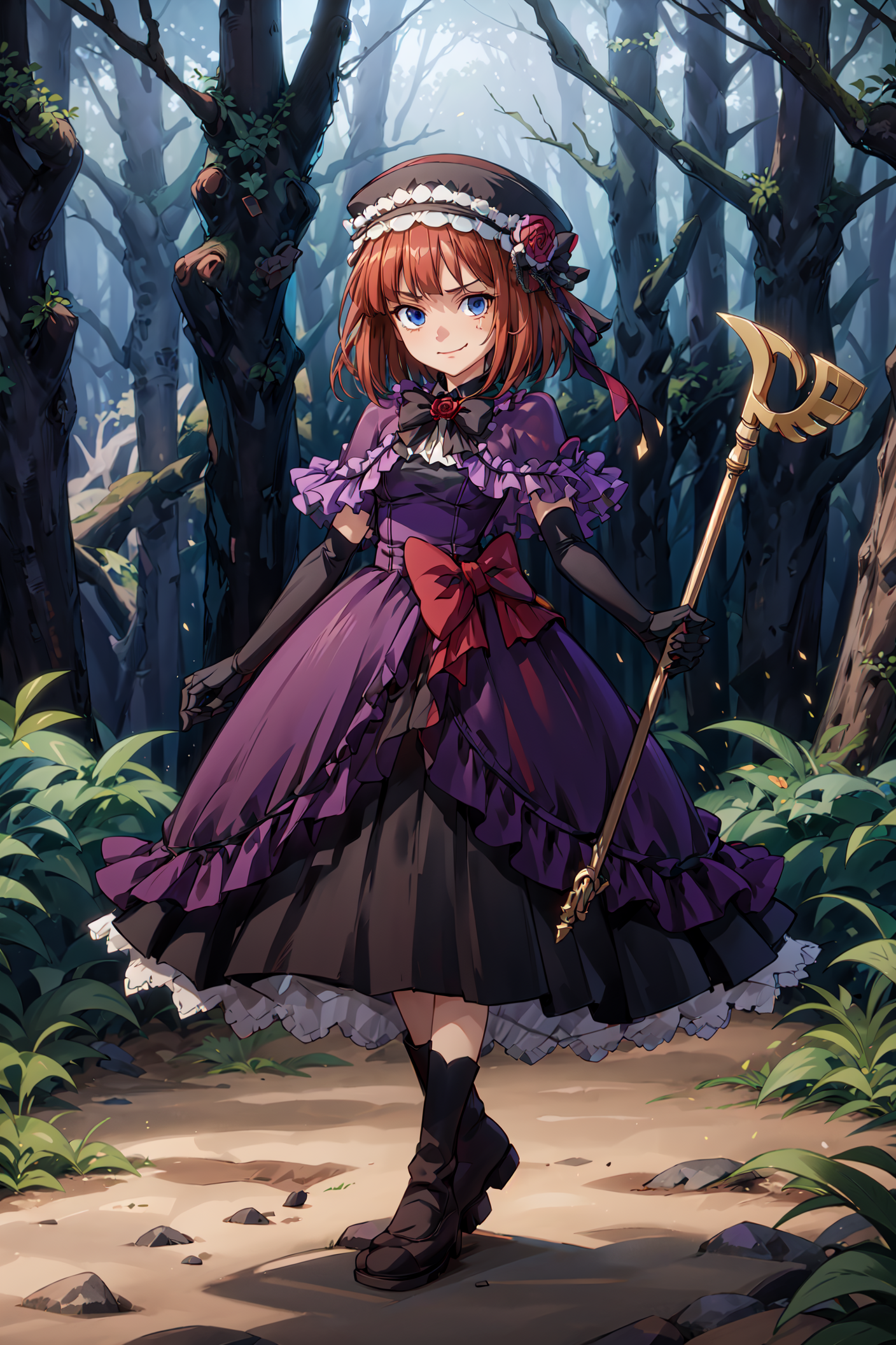 AI Art LoRA Model Eva Beatrice Umineko When They Cry PixAI