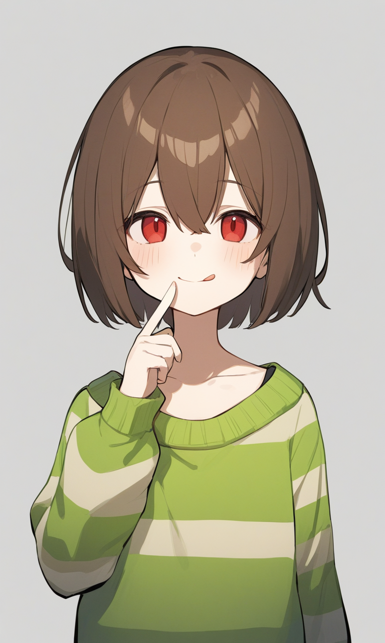 AI Art: 「Undertale」 - Chara by @明るい狼戦士様 | PixAI