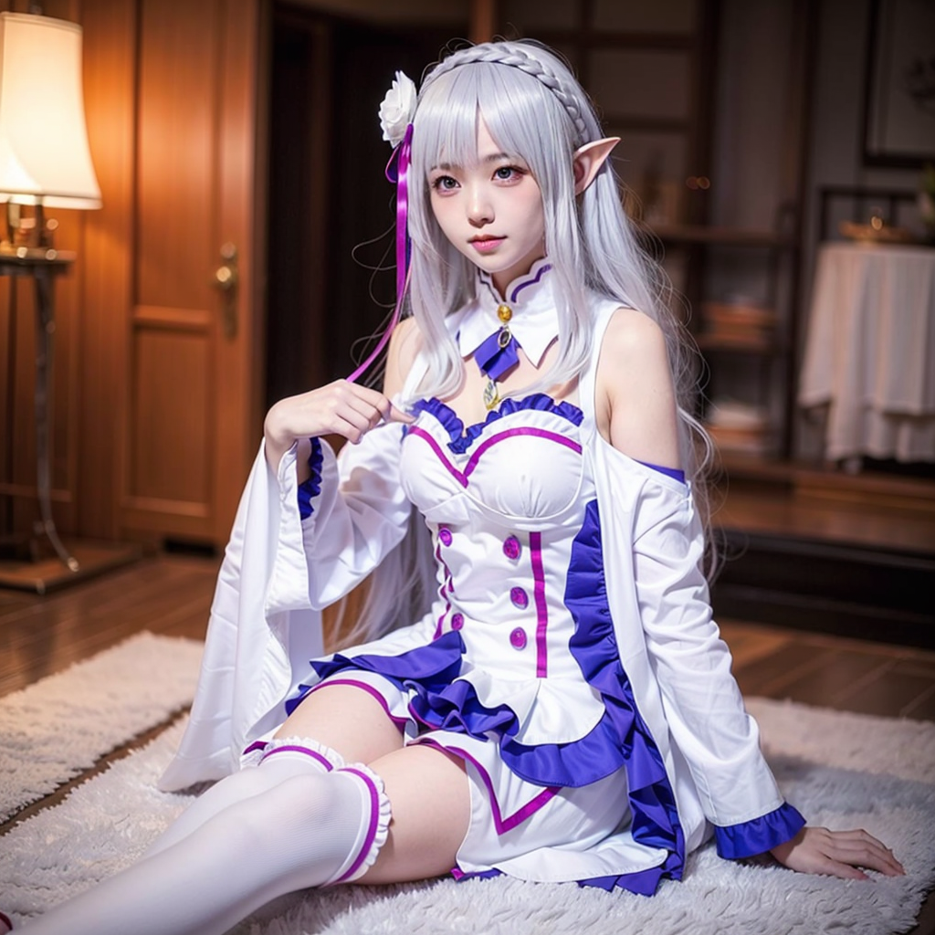 Emilia cosplay on sale