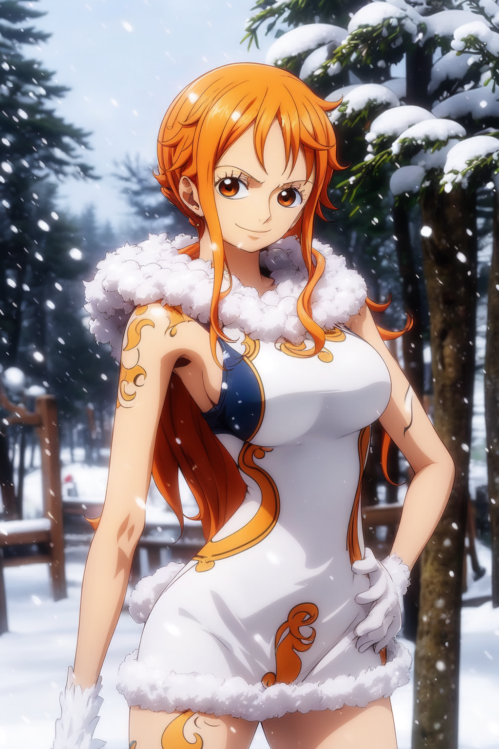 Ai Art Model Nami One Piece Pixai