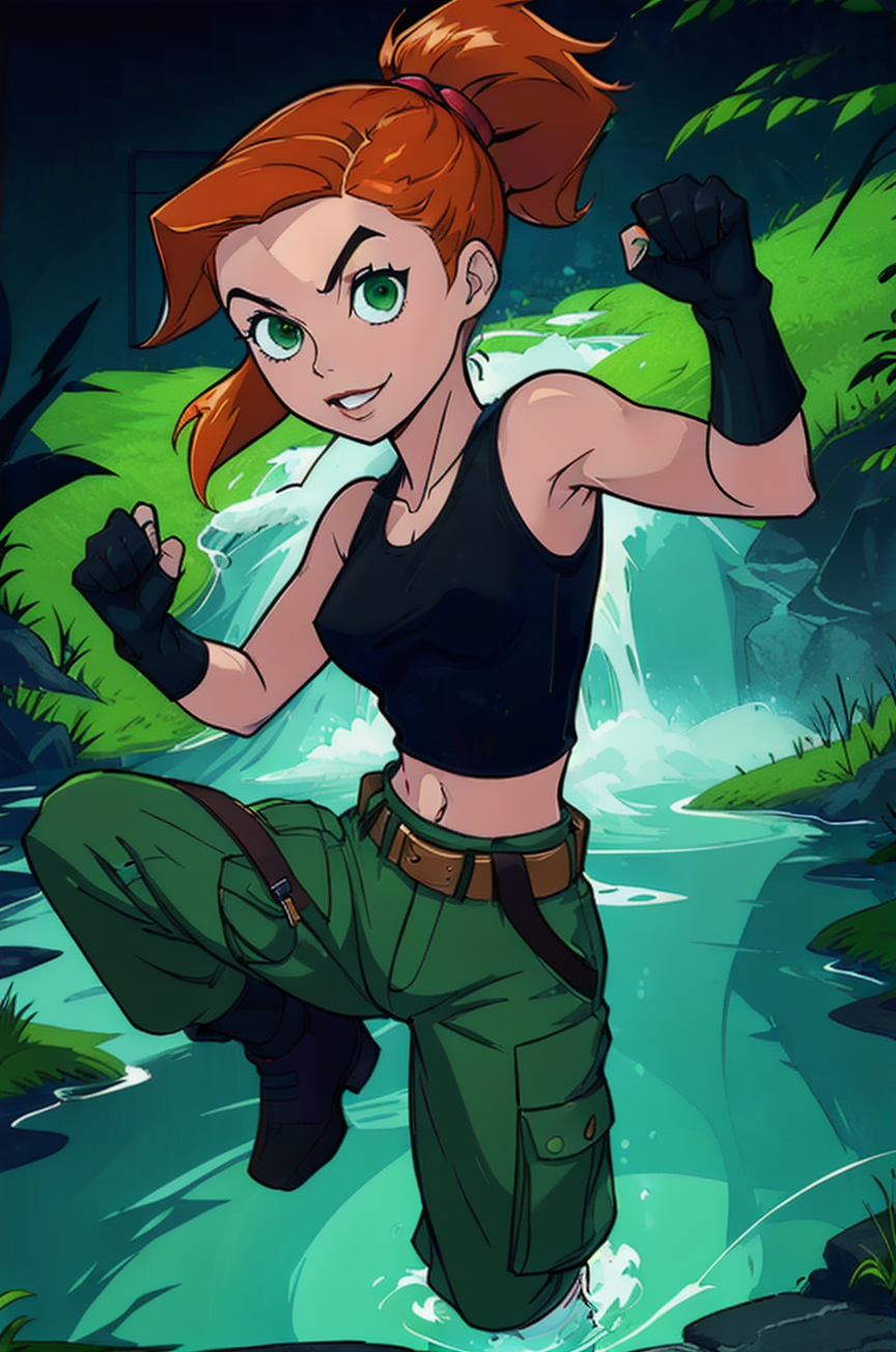 AI Art: Kim Possible by @Exe | PixAI