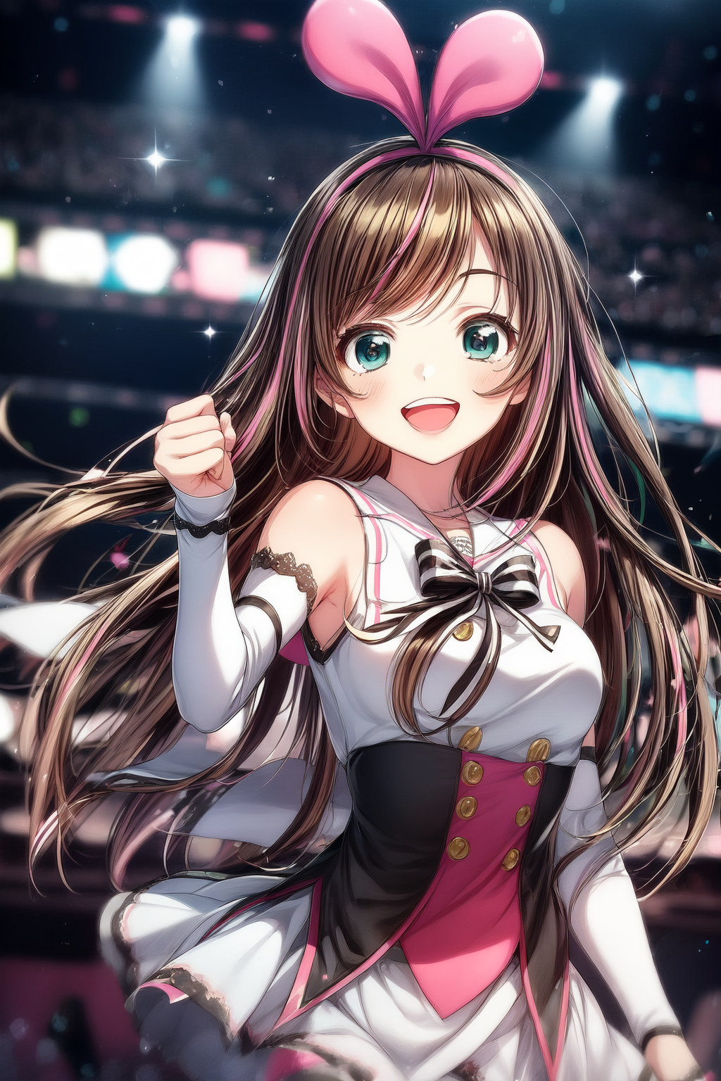 AI 아트 LoRA 모델: KIZUNA AI(VTUBER) | PixAI