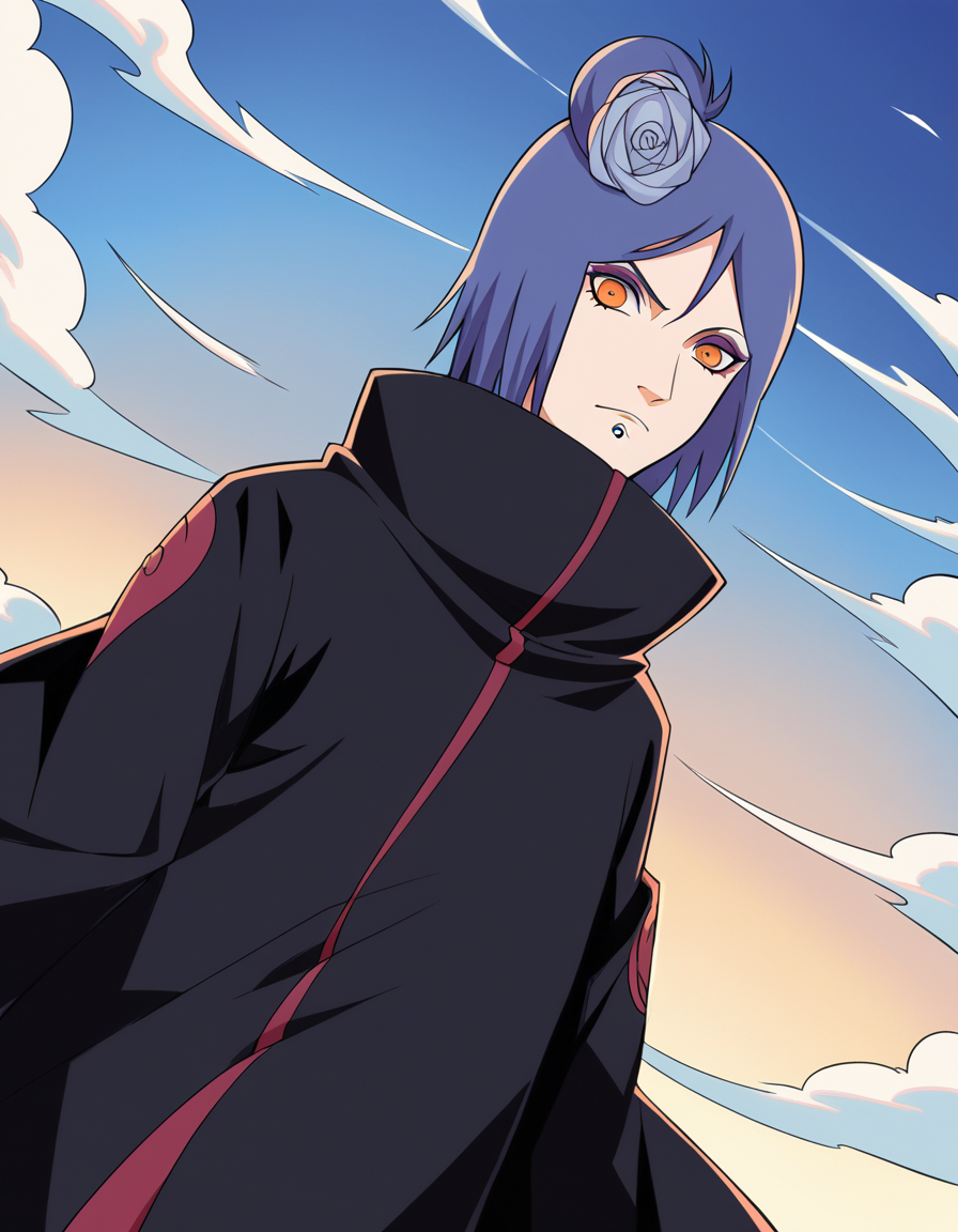 AI Art LoRA Model: Konan (小南) - Naruto (ナルト) | PixAI