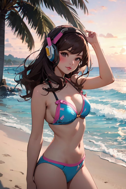 AI Art D.va by Urnomac PixAI