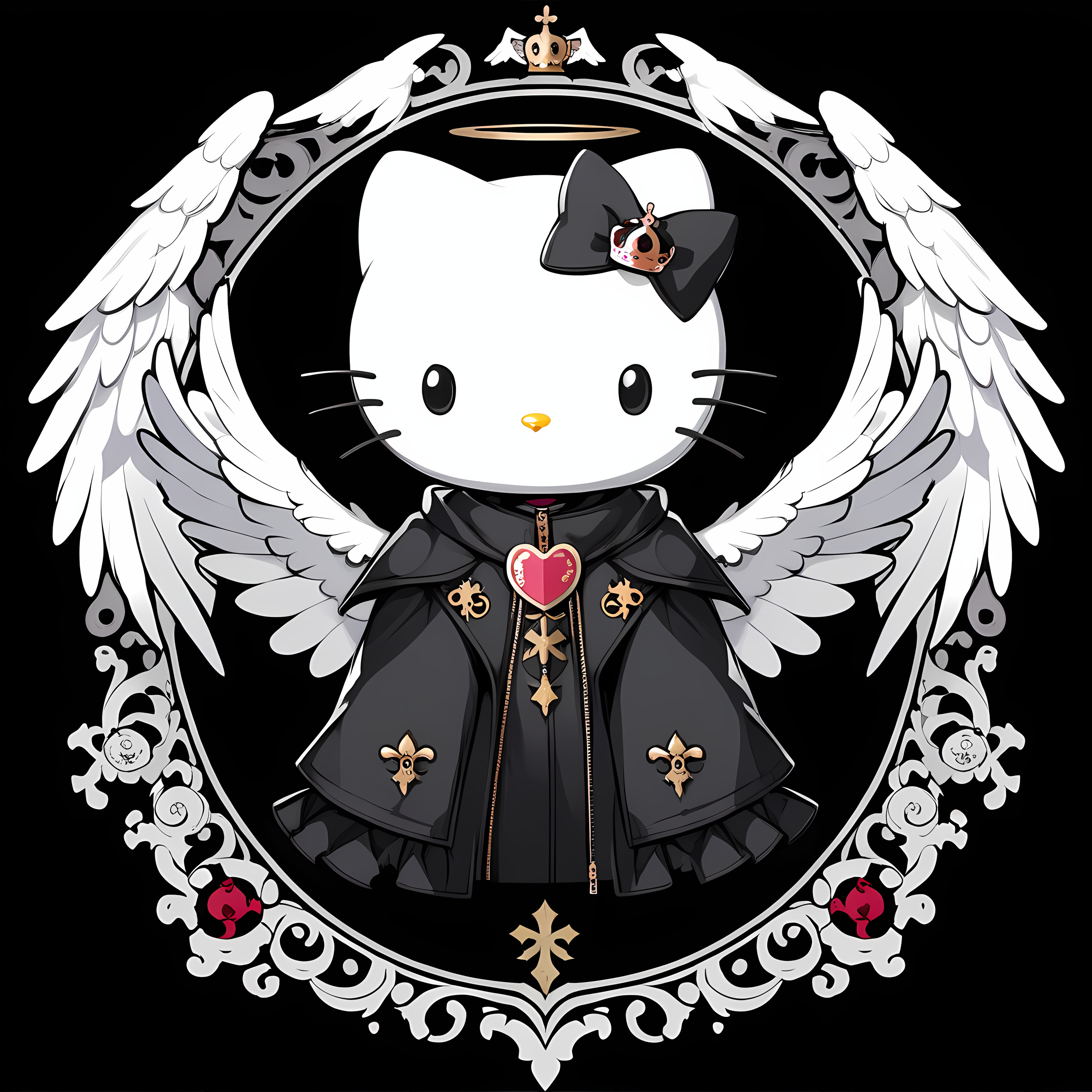 Angel Winged Hello Kitty - Roblox