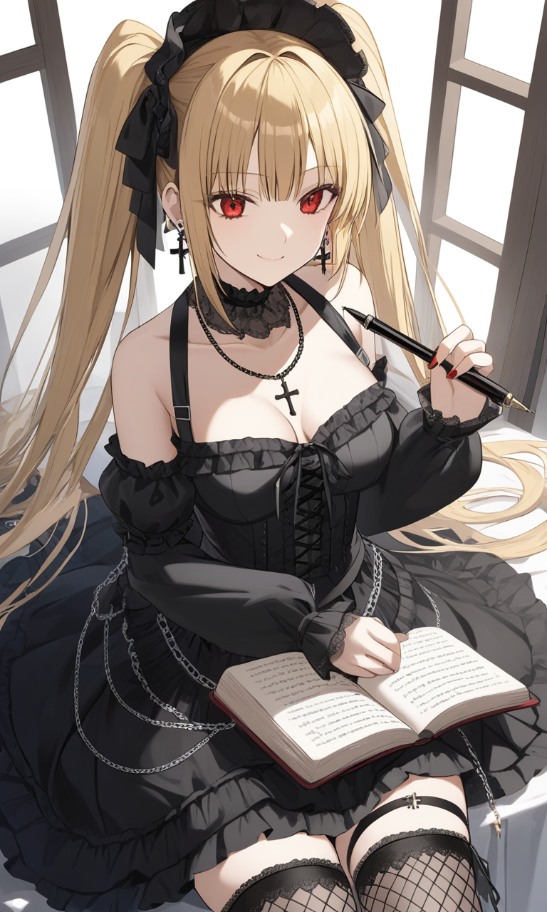 AI Art: 「Death Note」 - Misa Amane by @静かな猿くん | PixAI