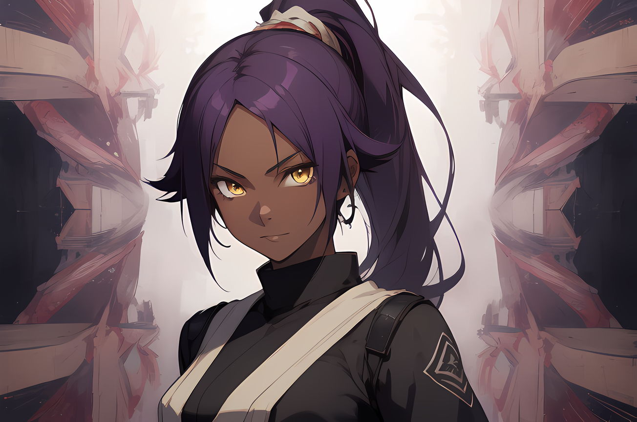 AI Art: Yoruichi Shihouin by @Amon Akuma | PixAI