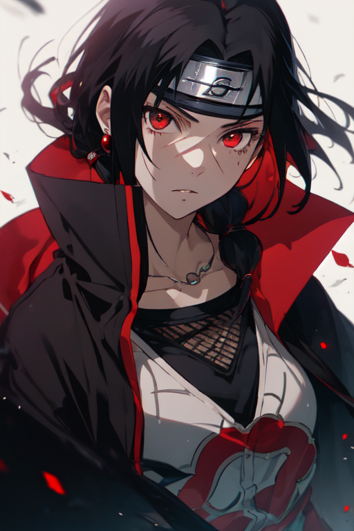 AI Art: Itachi Uchiha Female by @Jay T. Doggzone | PixAI