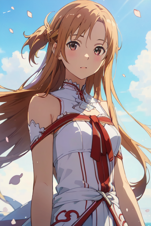 AI Art: Yuuki Asuna by @Phi