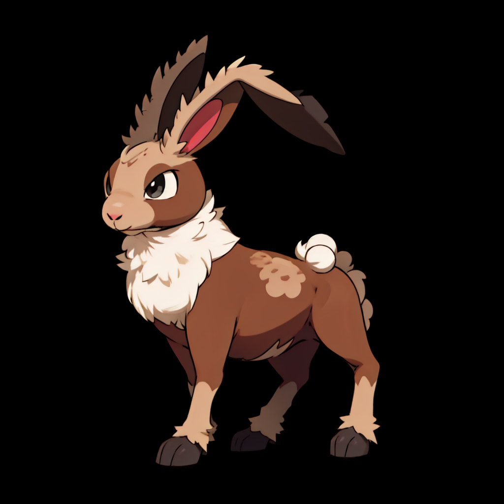 AI Art: goat bunny fakemon by @Team Yell Grunt | PixAI