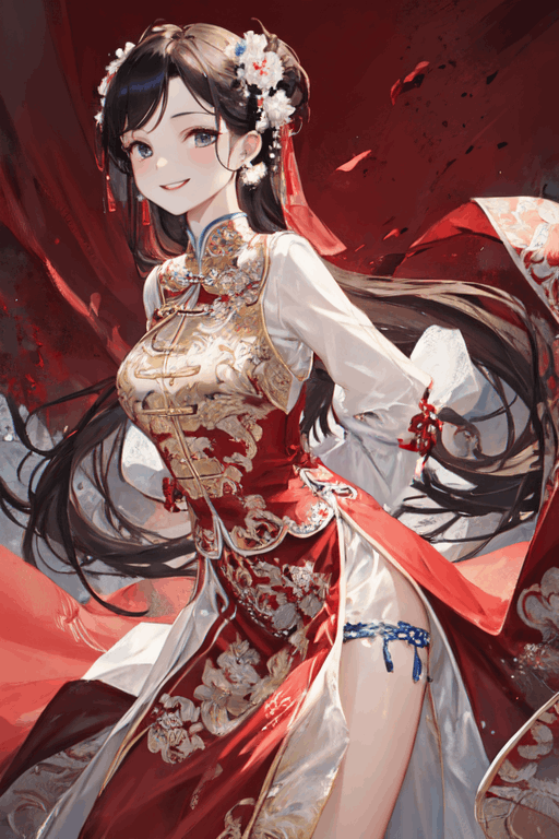 Anime Chinese Wedding Gowns