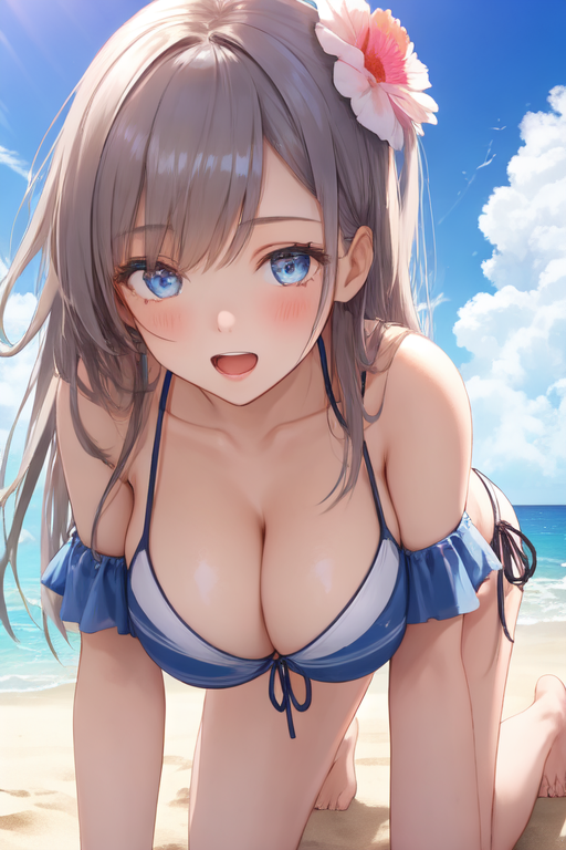 AI Art: huge breasts by @user-thefirst777
