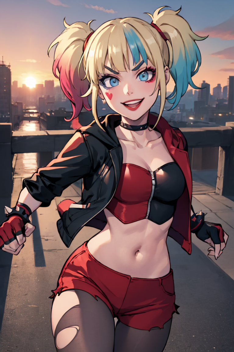 AI Art LoRA Model: Harley Quinn | Suicide Squad ISEKAI | PixAI