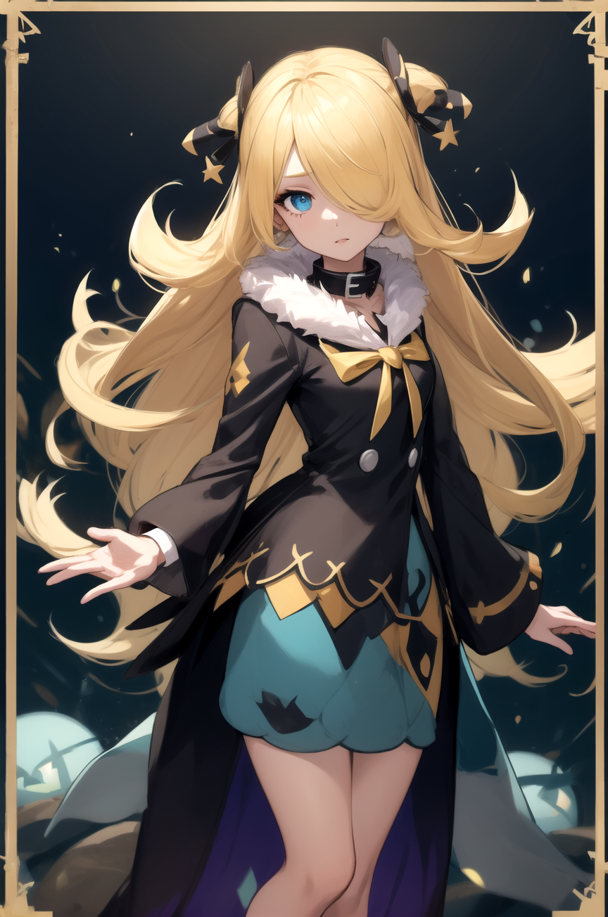 AI Art: Cynthia Pokemon by @Chell | PixAI