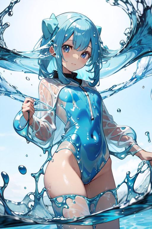 Ai Art Slime Girl By Unctrl Pixai 5324